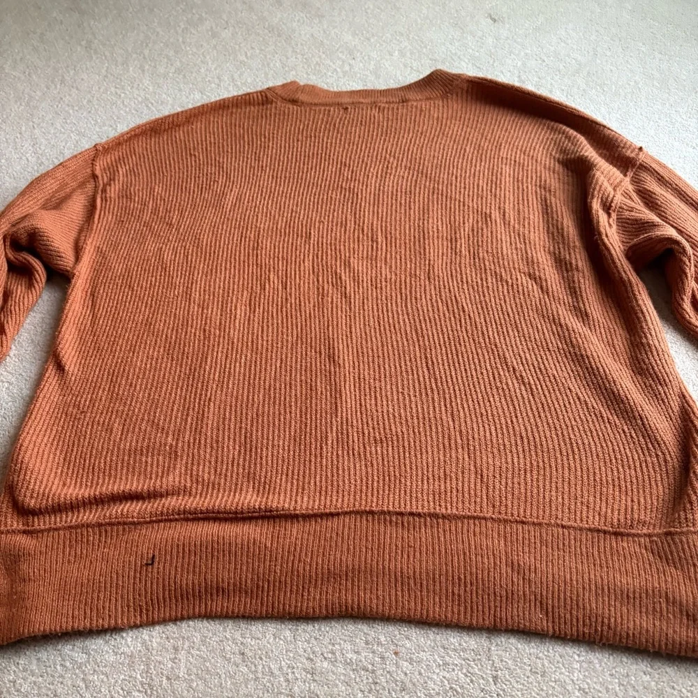 Aerie Warm Cinnamon Knit Sweater - Picture 3 of 7